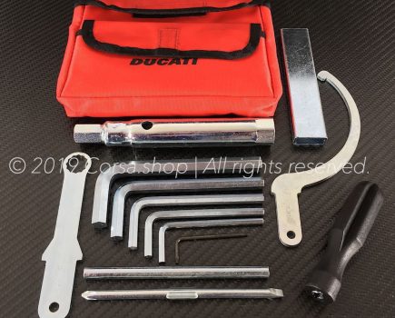 Genuine Ducati tool bag incl. tools. Ducati partno. 69720082B.