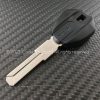 Genuine Ducati blank key. w. transponder. Ducati Part-no: 59840341A replacing 59840281A. Fits: Monster 696, 795 THAI, 796, 1100, 1100EVO; StreetFighter (all: 848, 1098(S)).